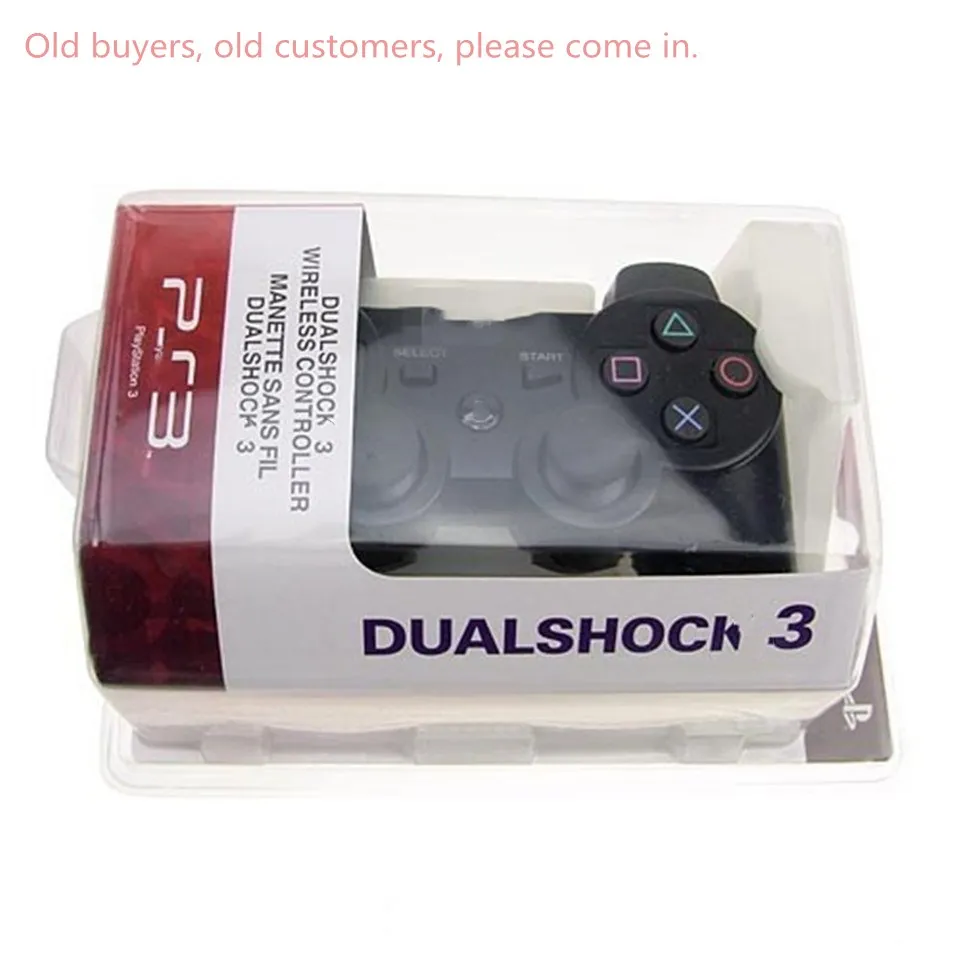 Для PS3 Bluetooth игра вибрации беспроводной двойной игровой контроллер для геймпад