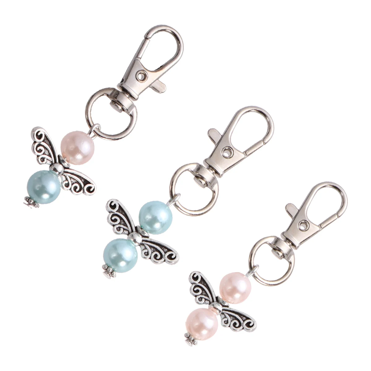 72 шт. Свадебные брелок набор Крылья Ангела Творческий Брелоки для ключей связка