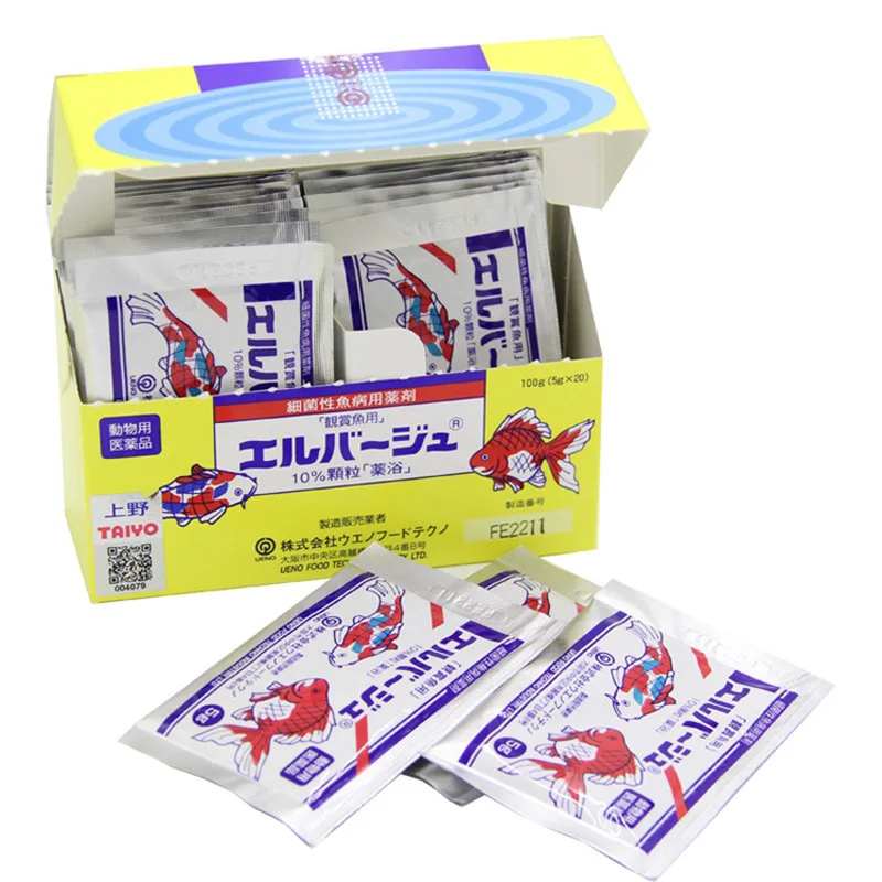 Япония желтый порошок аквариум для тропических рыбок болезнь сердца болезни