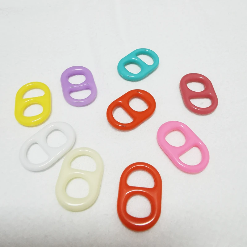 100 шт. 14 мм * 21 diy акриловые бусины с двумя отверстиями Подвеска для сережек