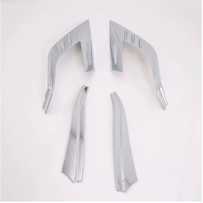 

4 шт./компл. подходит для Toyota RAV4 AX50 ABS хромированный задний фонарь крышка отделка рамка наклейка автомобильные аксессуары 2019 2020