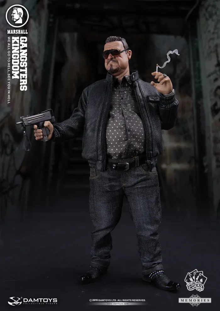 Игрушки DAM 1/6 игрушки Dam Gangsters Kingdom GK002MX артикул памяти толстый человек Маршалл | и