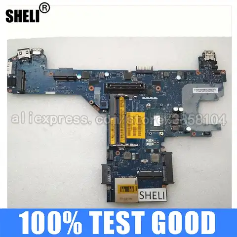 SHELI I5-3340M для Dell E6430s материнская плата DDR3 Inspiron Intel LA-7741P CN-0GCHTD 0GCHTD Integrated