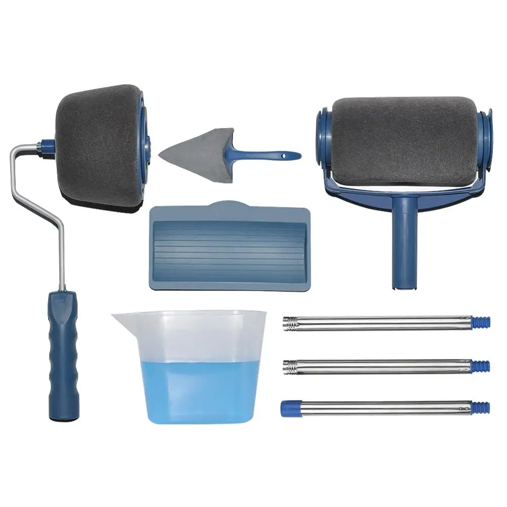 Набор роликовых красок 8 шт. многофункциональный набор для бегунов сделай сам