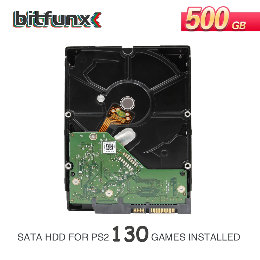 БитФанкс FMCB Память карта 1.953 8МБ для PS2 Playstation 2 + Адаптер SATA HDD Game Star + SATA Жесткий диск с установленными играми.