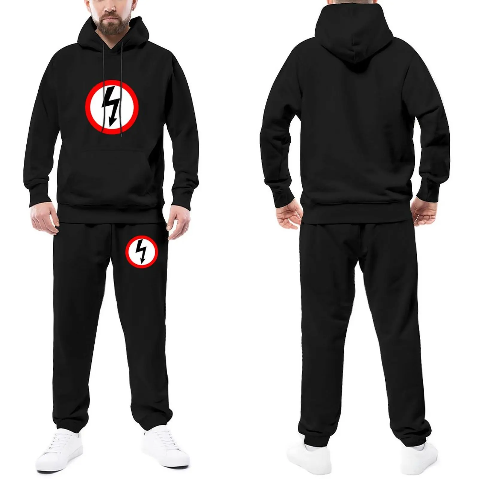 

Marilyn Manson Tracksuit Set Shock Sale Sweatsuits Male Sweatpants And Hoodie Set Gym