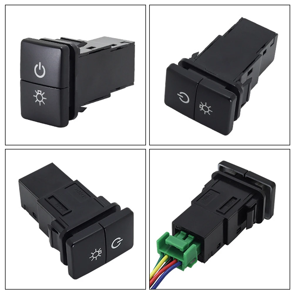 1 шт. двойной переключатель противотуманные фары радар источник питания