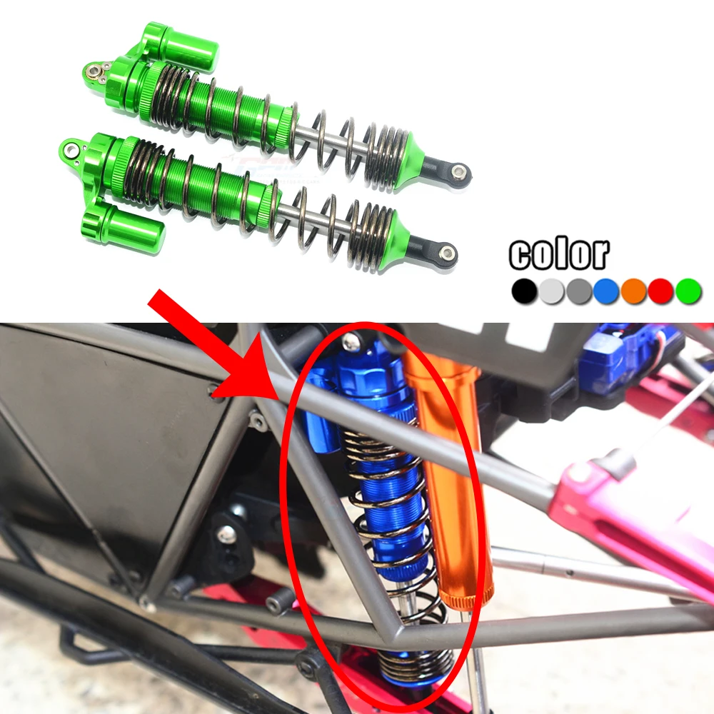 

GPM металлический алюминиевый 139 мм L-образный Задний амортизатор #8460 для TRAXXAS 1/7 UDR UNLIMITED DESERT RACER Truck 85076-4