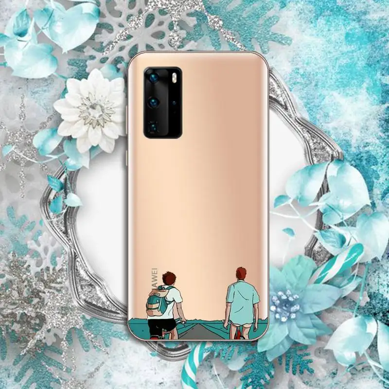 

Call Me by Your Name Luxury Phone Case Transparent for Huawei P honor 8 10i 20 30 40 smart 2019