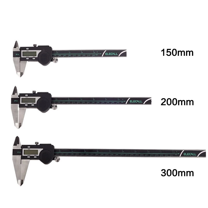 

Digital Vernier Caliper 150-300mm electronic stainless steel caliper Waterproof IP54 Digital Messschieber paquimetro