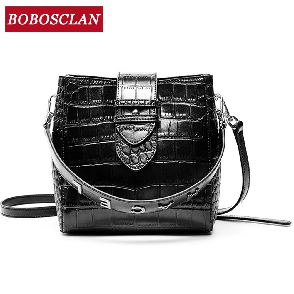 BOBOSCLAN Сумки из натуральной кожи женские сумки дизайнерские Высокое качество