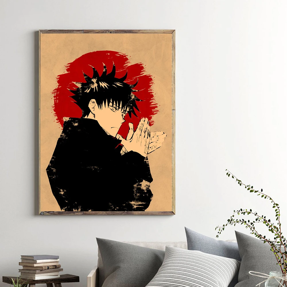 

Japanese Anime Collection My Hero Demon Slayer Poster Pictures Comics Wall Art Canvas Painting for Bedroom Living Room Decor
