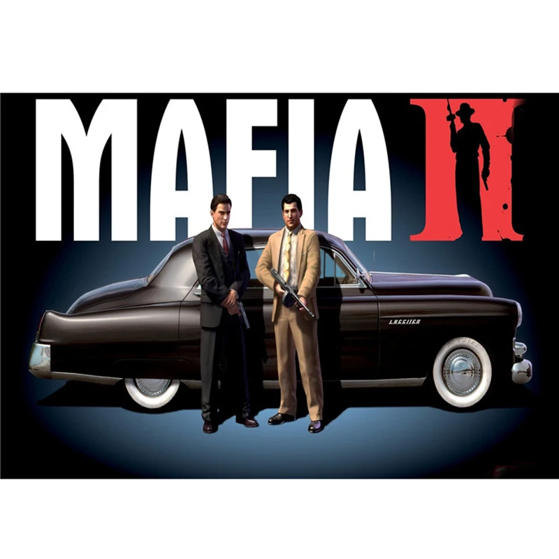 Мафия 2/Saints ряд игра картина HD печать живопись фотобумага настенное искусство