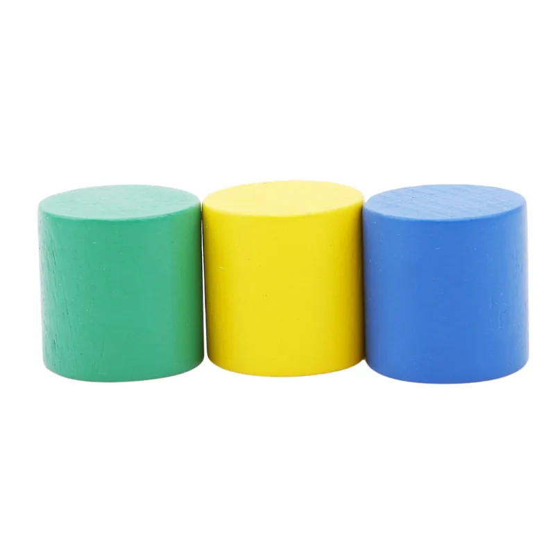 

20pcs/set Montessori Infant Toys Montessori Cylinder Blocks Preschool Learning Educational Math Toys For Toddlers