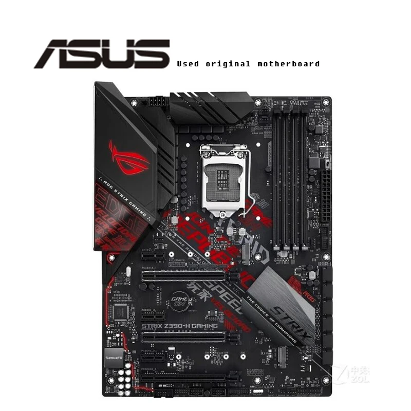 Для Asus ROG STRIX Z390-H игровая оригинальная настольная Intel Z390 Z390M DDR4 материнская плата LGA