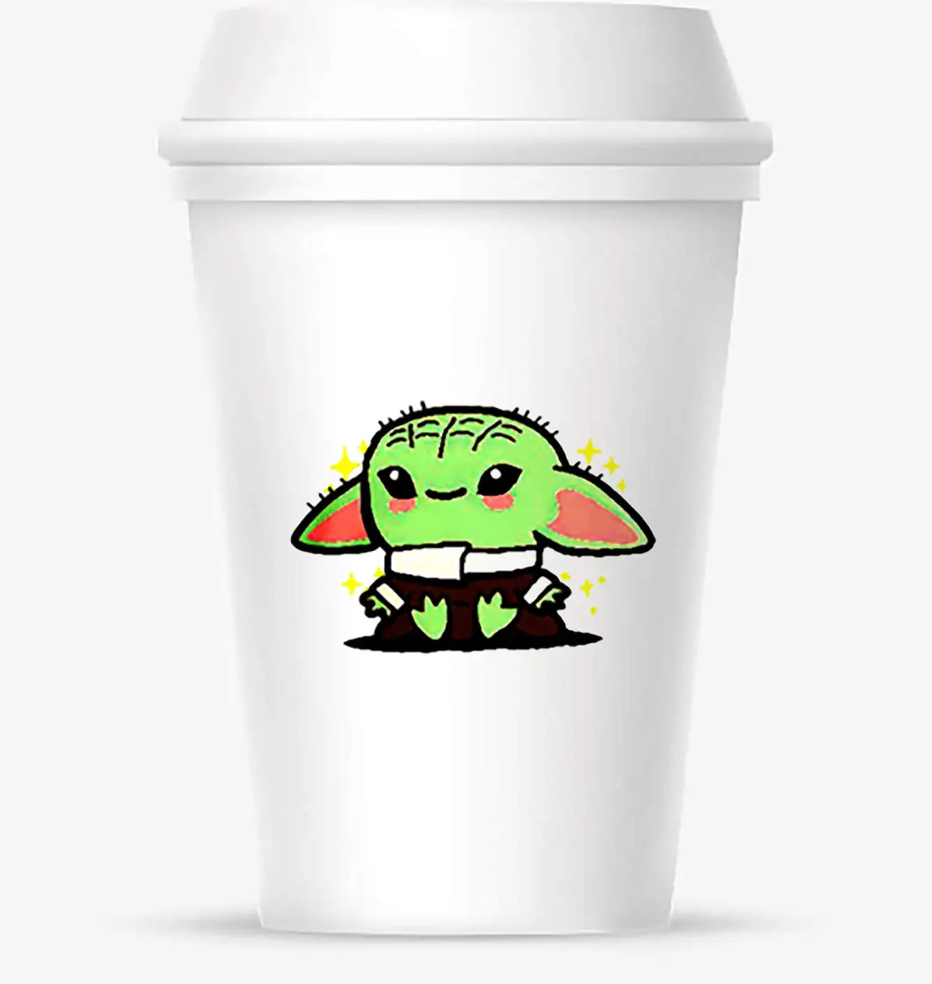 Pegatinas de tatuajes de Star Wars Para Ni&ntilde;os, figuras de acci&oacute;n de dibujos animados Mandalorian, Yoda, pegatina impermeable para beb&eacute;, regalos de Navidad y cumplea&ntilde;os, 1 Uds.-4