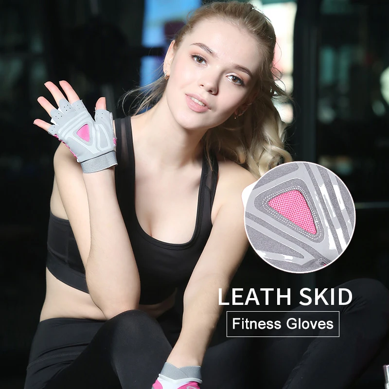 Мужские женские мужские перчатки с полупальцами для велоспорта спортзала спорта