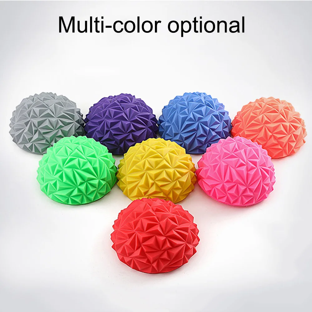 Детский тренировочный полушар для йоги водяной куб с алмазным рисунком