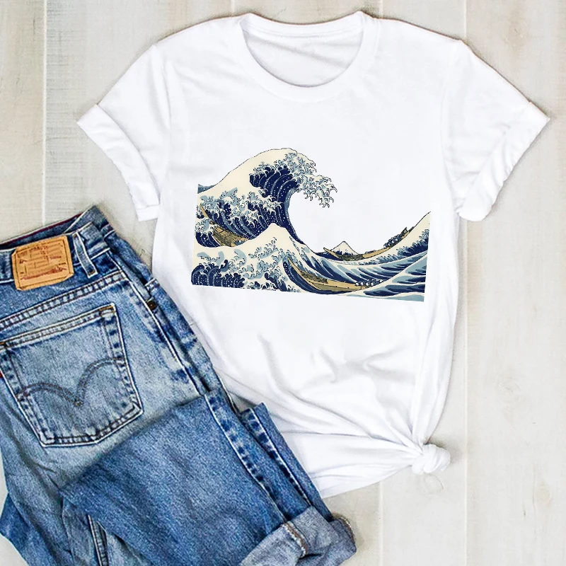 

Women Lady Flower Bull Heifer Fruit Print Ladies Fashion Summer T Tee Tshirt Womens Female Top Shirt Clothes Graphic T-shirt