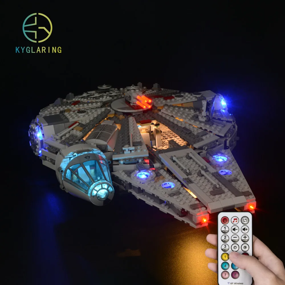 Kyglaring светодиодный светильник Ki для lego 75105 с принтом The Force Awakens (Звёздные войны: