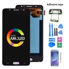 Дисплей Super AMOLED для Samsung Galaxy J5, черныйбелыйзолотой