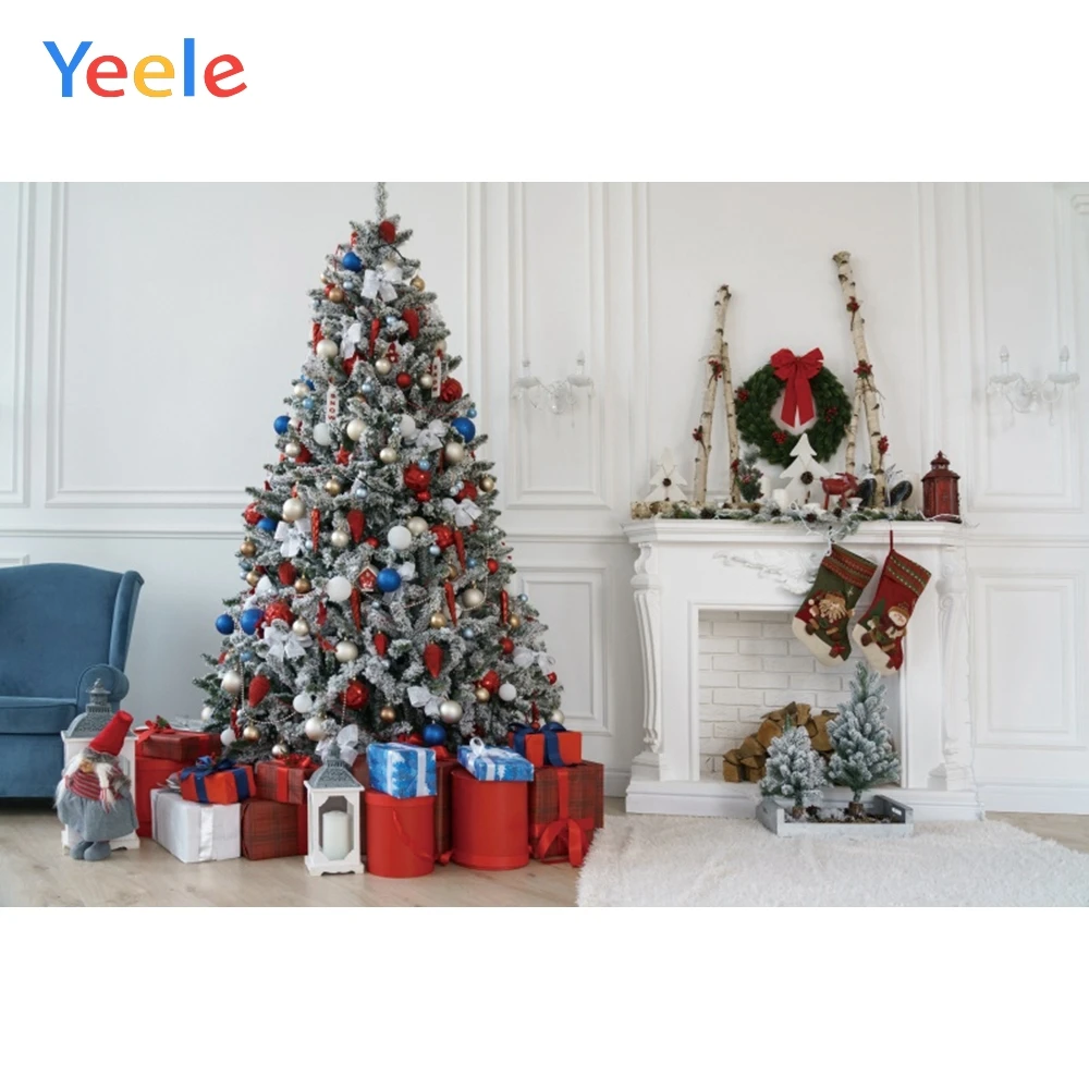 

Yeele Photophone For Christmas Pine Carpet Fireplace Baby Kids Backgrounds For Photography Photo Studio Props Photo Backdrops