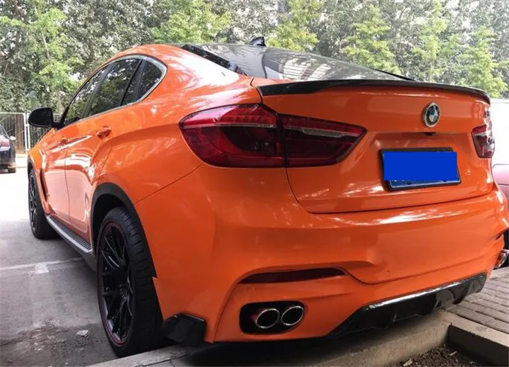 Спойлер для BMW X6 высококачественный спойлер из углеродного волокна P Performance Style 2015