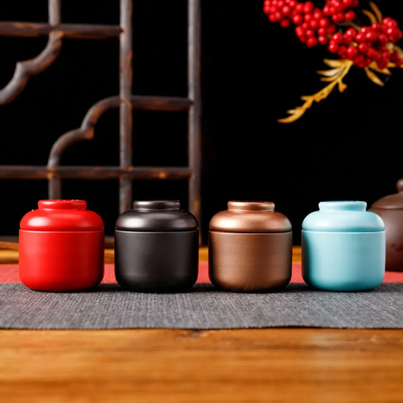 

General Small Tinplate Cans Mini Tea Snack Packaging Cans Mini Metal Carry-on Tinplate Boxes