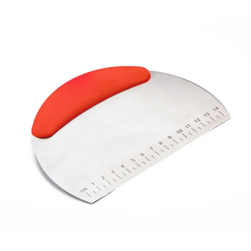 Резак для теста из нержавеющей стали резак торта пиццы скребок шпатель крема нож