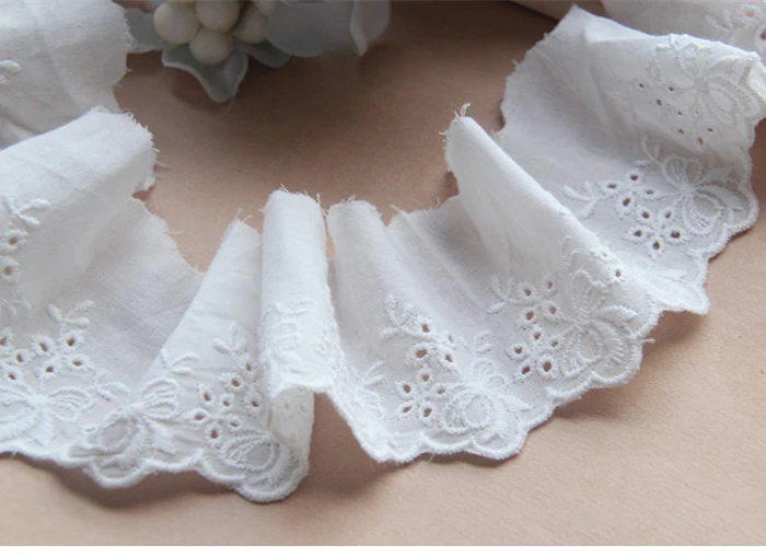 1 ярда в ширину: 5 см (2 дюйма) кружево с вышивкой виде бабочки для шитья рукоделия