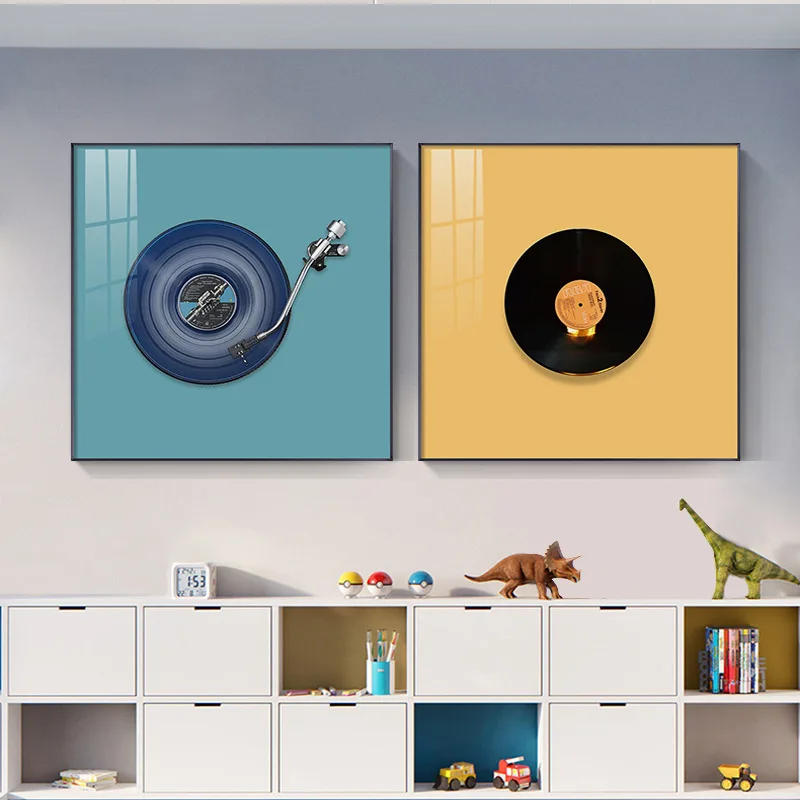 Скандинавский современный стиль красочная художественная видеокамера фотообои