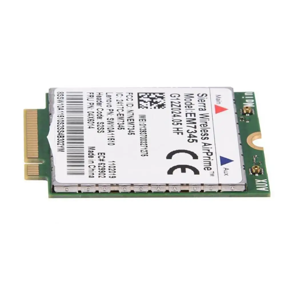 2019 Notebook Wireless Network card for Lenovo EM7345 LTE 4G module FRU 04X6014 T450 X250 X240 T440 L440 | Компьютеры и офис