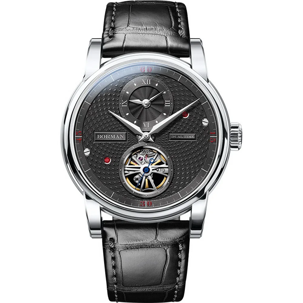 Мужские наручные часы мужские автоматические BORMAN Роскошные Водонепроницаемые