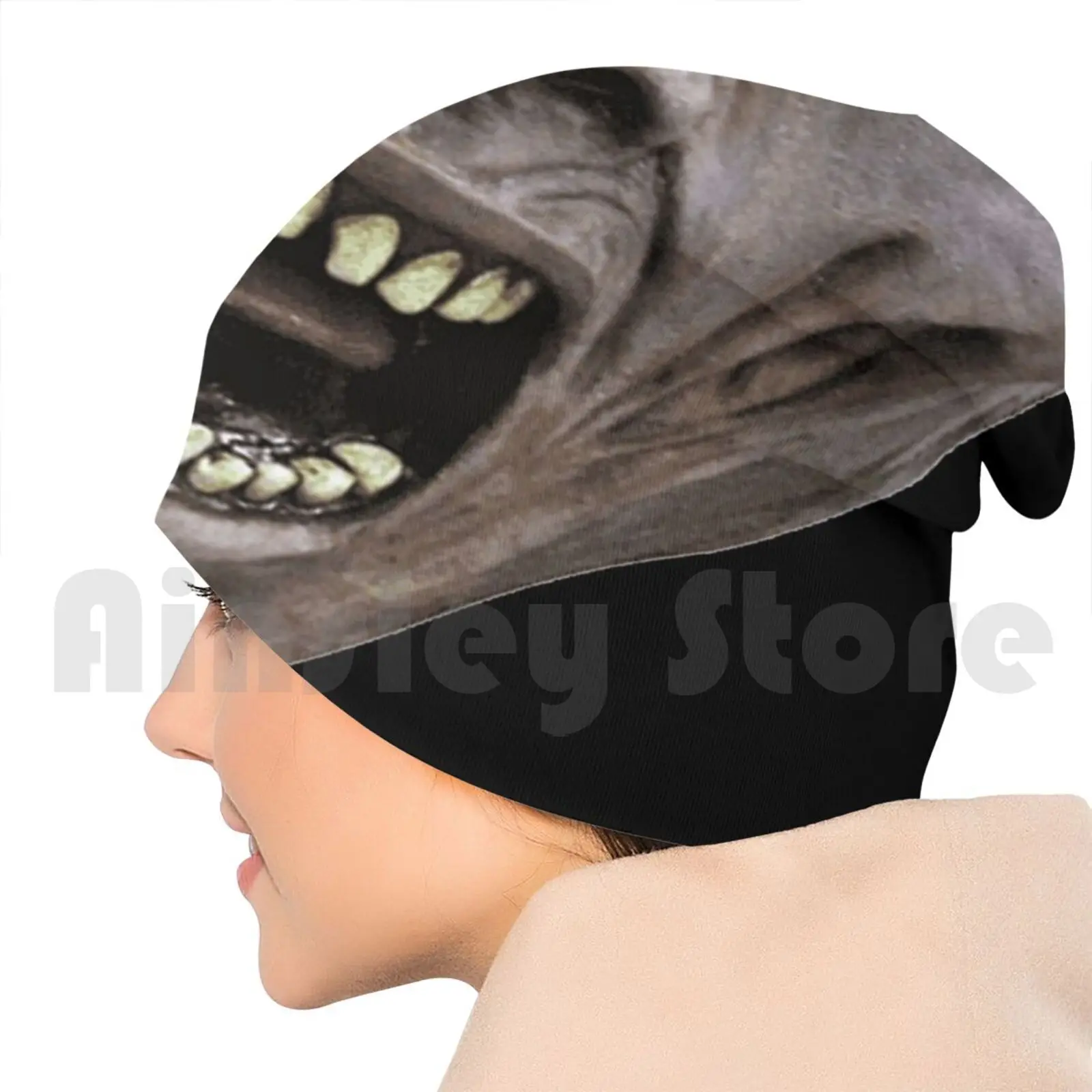 Костюм с изображением лица зомби страшная шапочка тыквой узором сделай сам