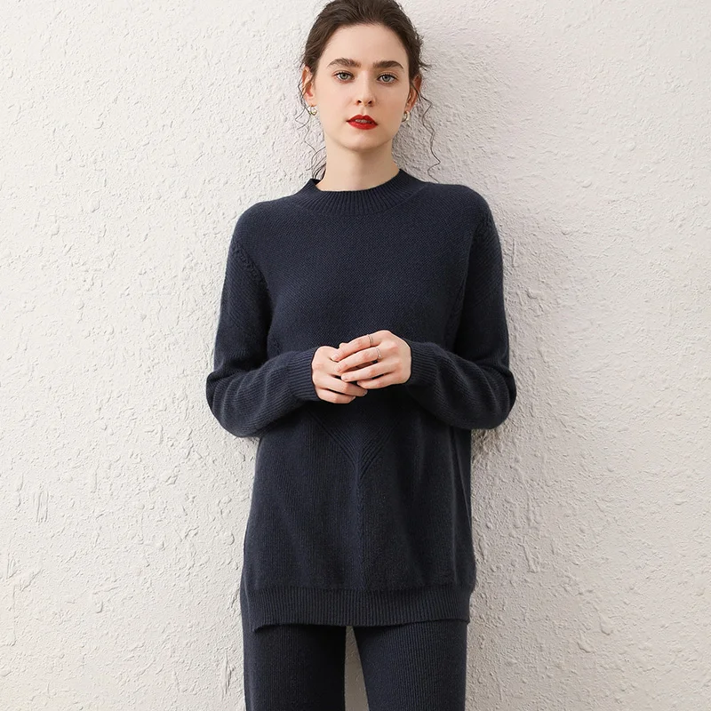 Осень и зима Новый Модный мягкий кашемировый свитер теплая Женская куртка 100%