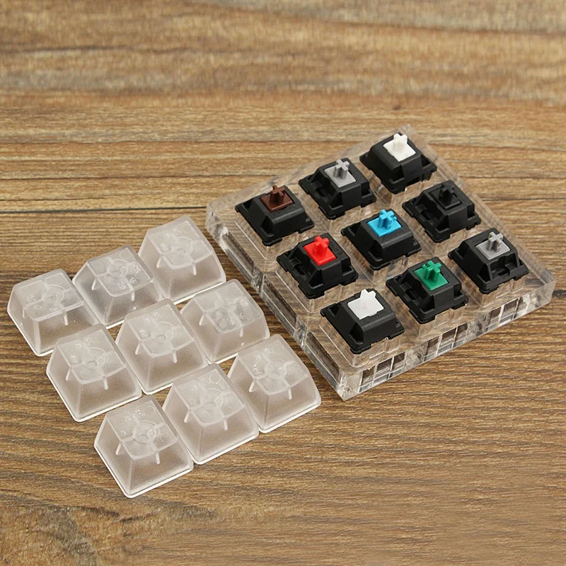 Акриловый прибор для проверки клавиатуры пластиковый пробоотборник Keycap
