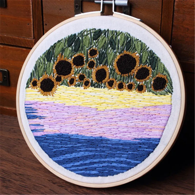 Набор для вышивки Звездная ночь сделай сам|Вышивка| |