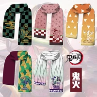 new anime demon slayer blade harajin raiden general walnut tokyo avengers anime plush scarf neck home essentials birthday gift