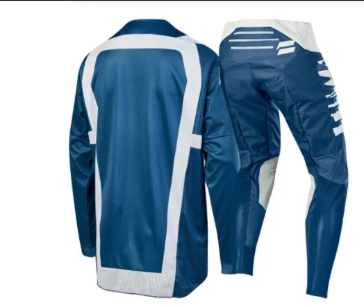 Комплект одежды для мотокросса взрослых MX WHIT3 label York blue jersey модель 2019|Комбинезоны|