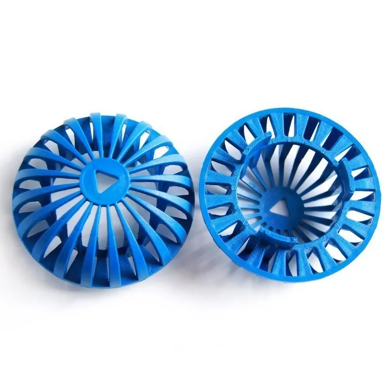 Синяя Крышка вентиляционного отверстия для воздуховода из ПВХ круглая