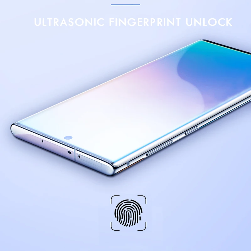 Передняя+ задняя защитная пленка для samsung Note 10 гелевая 3D Защитная пленка для экрана Galaxy Note 10 Plus 10+ 5G TPU Гидрогелевая пленка