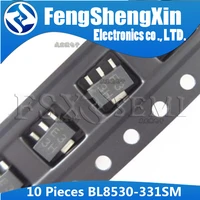 10PCS BL8530-331SM SOT-89 E33 BL8530-331 BL8530 SOT89 PFM STEP-UP DC DC CONVERTER WITH HIGH EFFICIENCY AND LOW NOISE