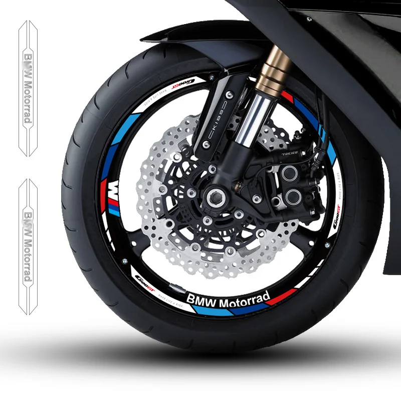 

Motorcycle Wheel Hub with Reflective Stickers Rim Tire Bell Modified Personalized for Bmw C400gt