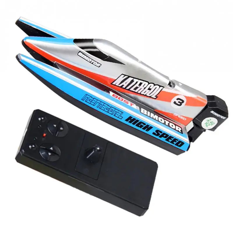 

RC Mini Radio Control Racing Boat Toys with Remote Controller 14 x 5 x 3.5cm