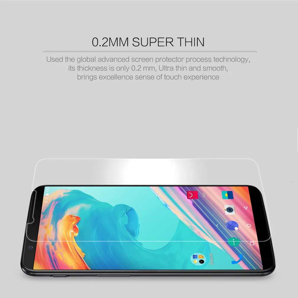 Защитное стекло для экрана Oneplus 5T 6,01 ''NILLKIN Amazing H/H+ PRO 9 H из закаленного стекла для Oneplus 5 T