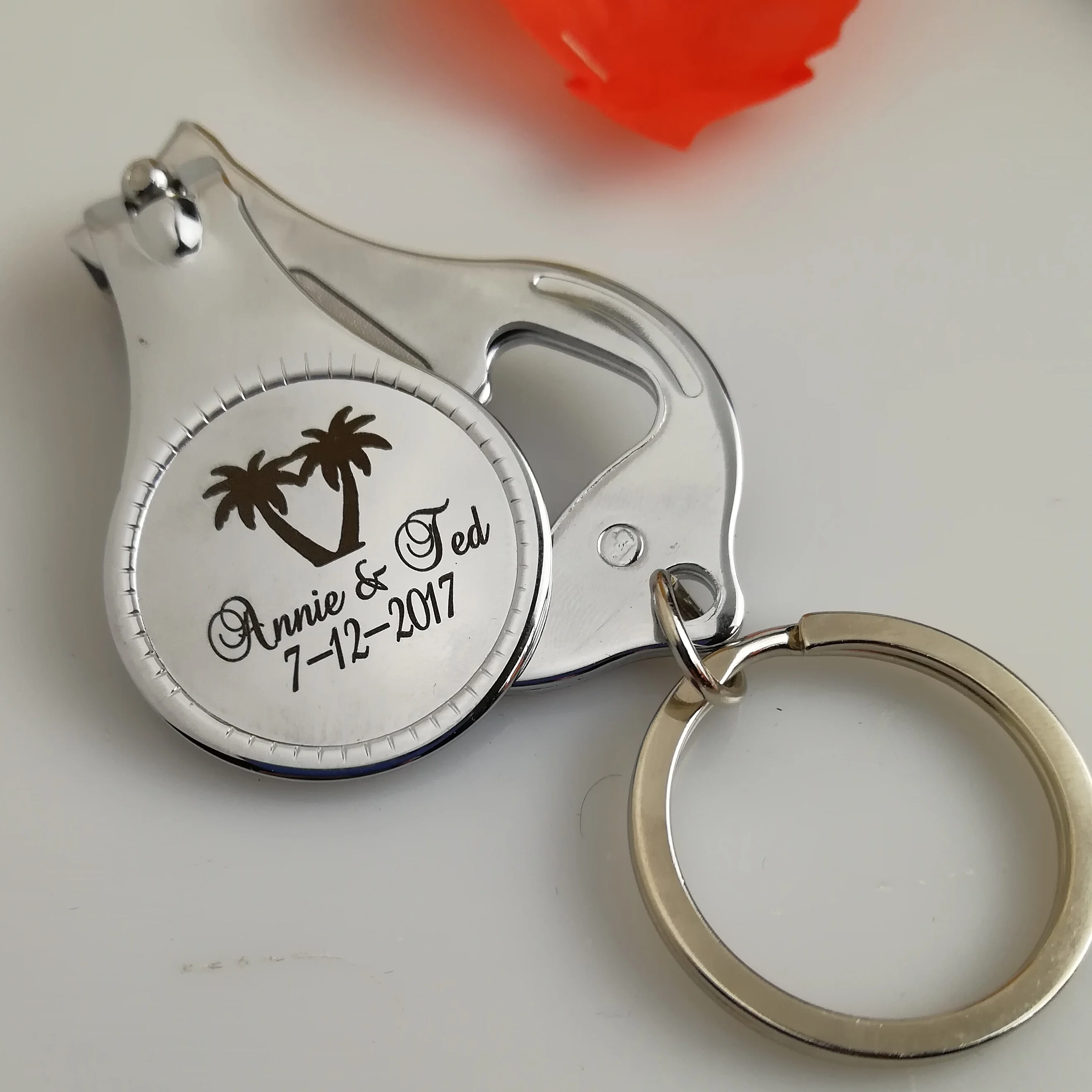 # Zjd50 шт. Персонализированные Свадебные сувениры для гостей свадебные на заказ