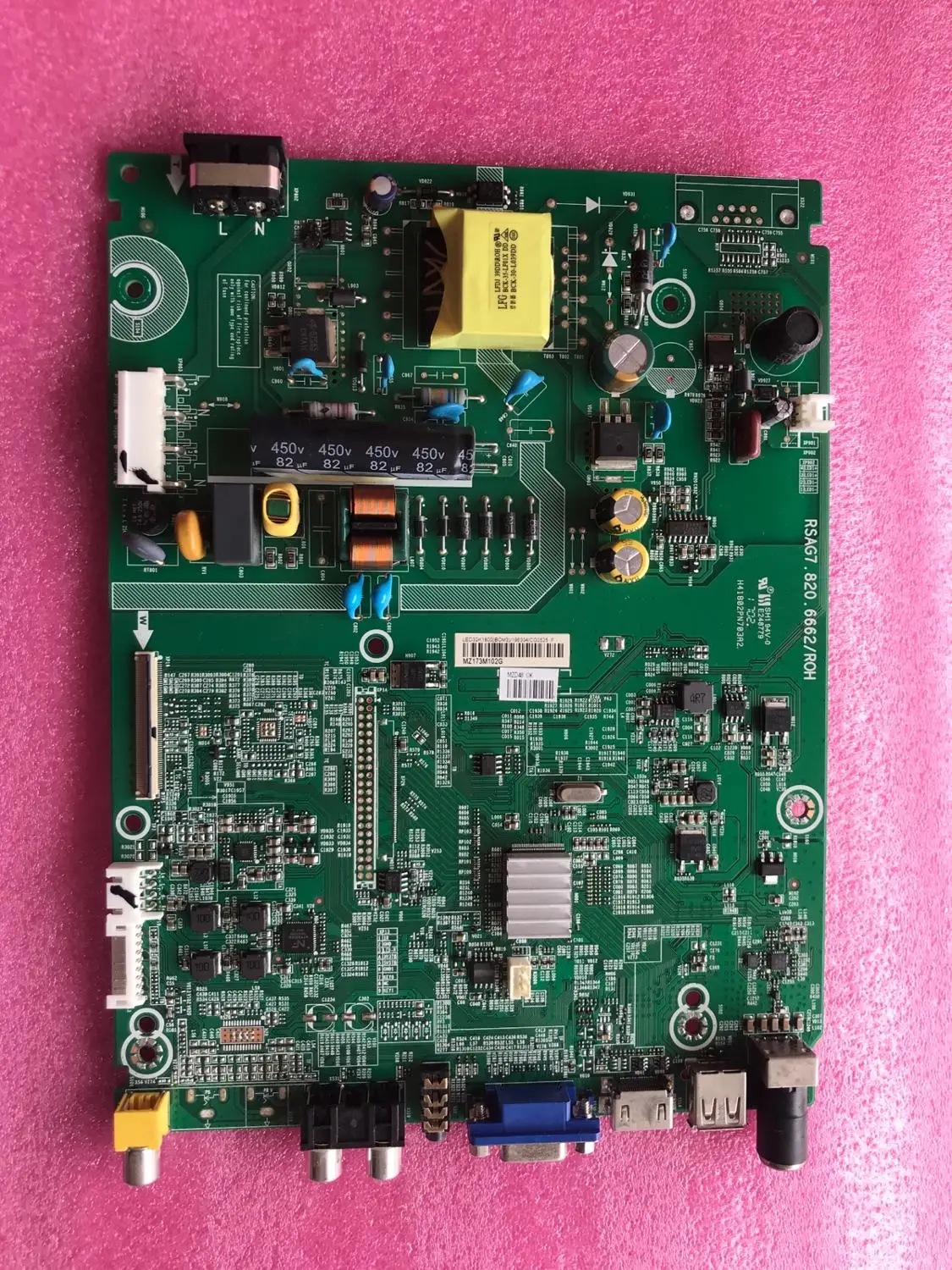 

Original LED32K1800 (BOM1) 196304 motherboard RSAG7.820.6662 screen HD315D