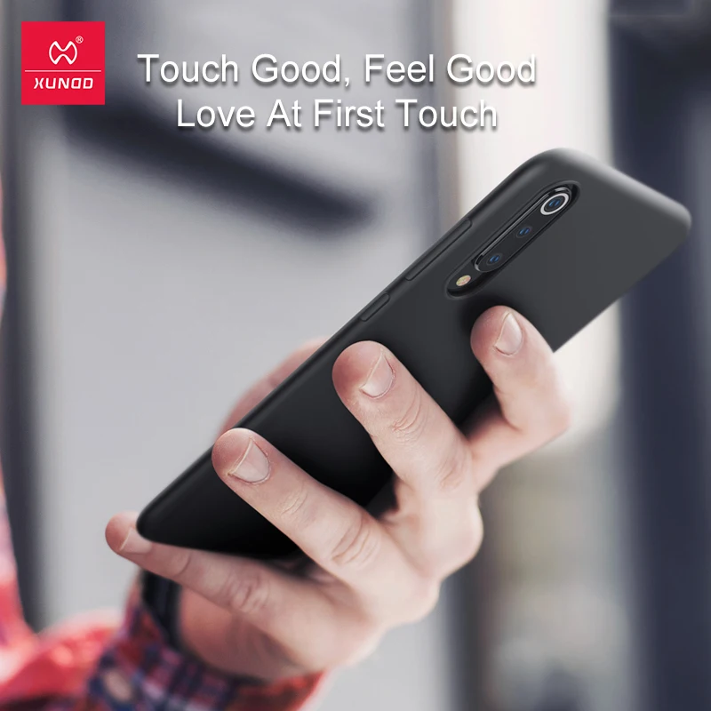 

Xundd Case For Xiaomi Mi 9 SE Case Shockproof Liquid Silicone Phone Cover Protective Airbags Soft Phone Case For Xiaomi Mi 9SE