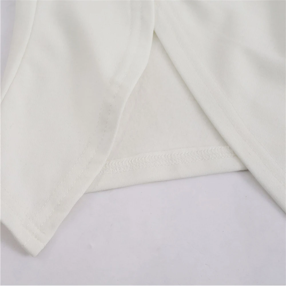 

Spring Long Sleeve Skinny Cotton Crop Top Women Fashion Sexy Asymmetrical Ladies Tops O-Neck White Black Red S-XL T Shirts