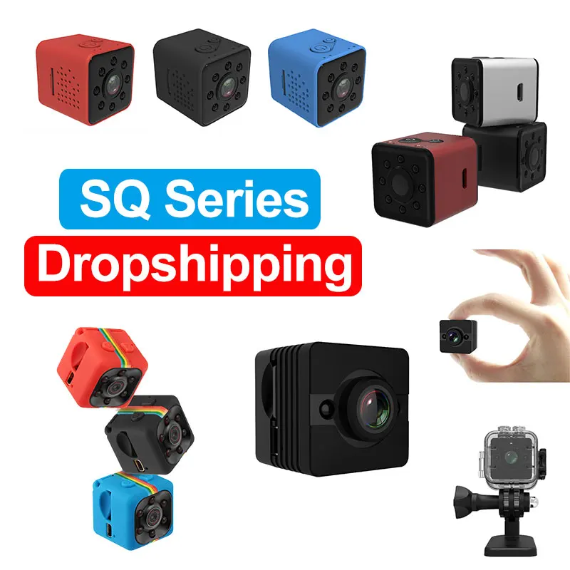 Оригинальная мини-камера SQ23 SQ13 SQ12 1080P HD SQ11 480P Camara Espia ночного видения Secret Kamera Micro Cam поддержка Скрытая TF карта